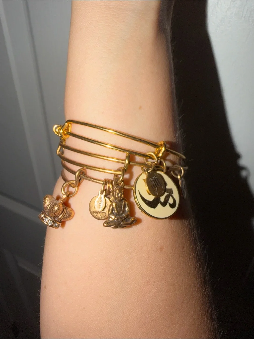 Alex and Ani elegant gold